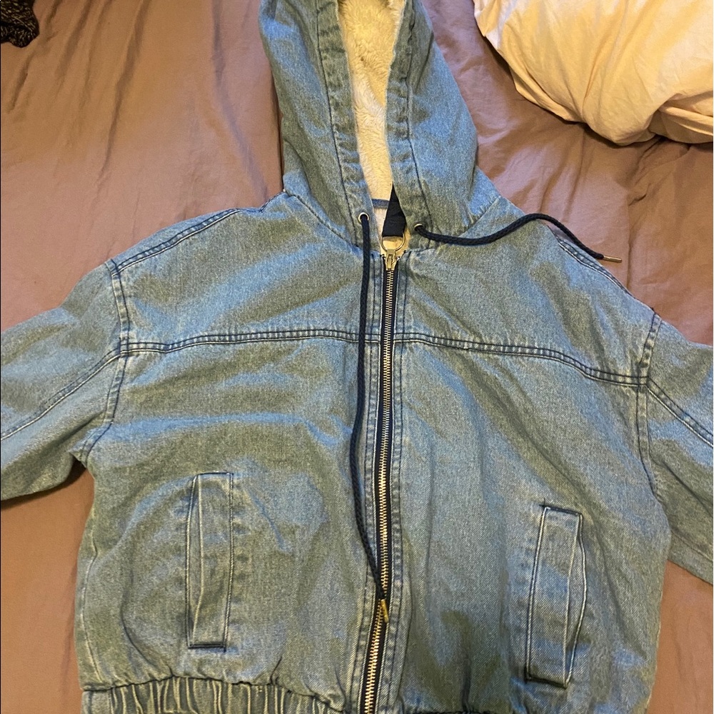 Jean Jacket Crop top jacket